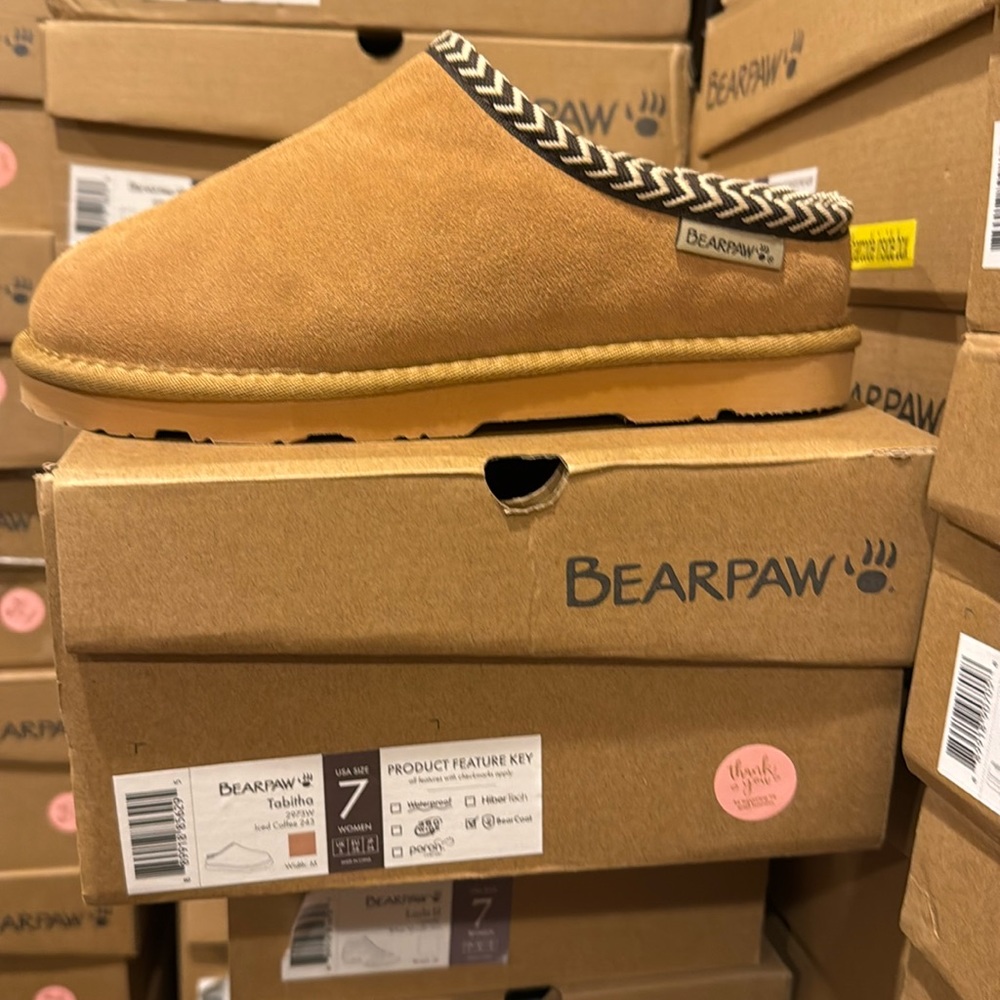 Bearpaw Tabitha Slippers Iced Coffee